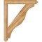 Ekena Millwork Funston Arts & Crafts Rough Sawn Bracket, Western Red Cedar, 4"W x 36"D x 44"H BKT04X36X44FST03RWR - alternate 4